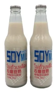 300ml Glass Bottle Natural Soy Bean Milk