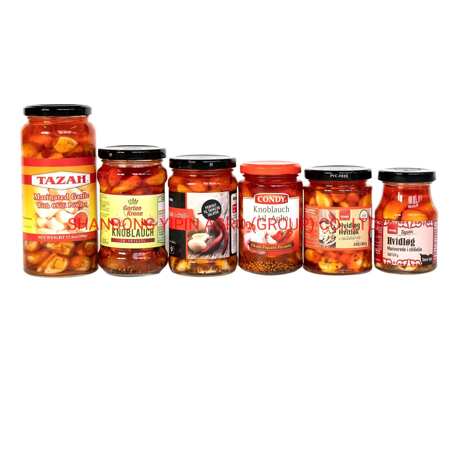 Pickled Garlic Cloves Pickled Garlic in Oil with Chili