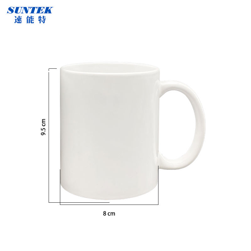 11oz White Halloween Mugs Sublimation Blank Coffee Milk Tea and Wine Cups