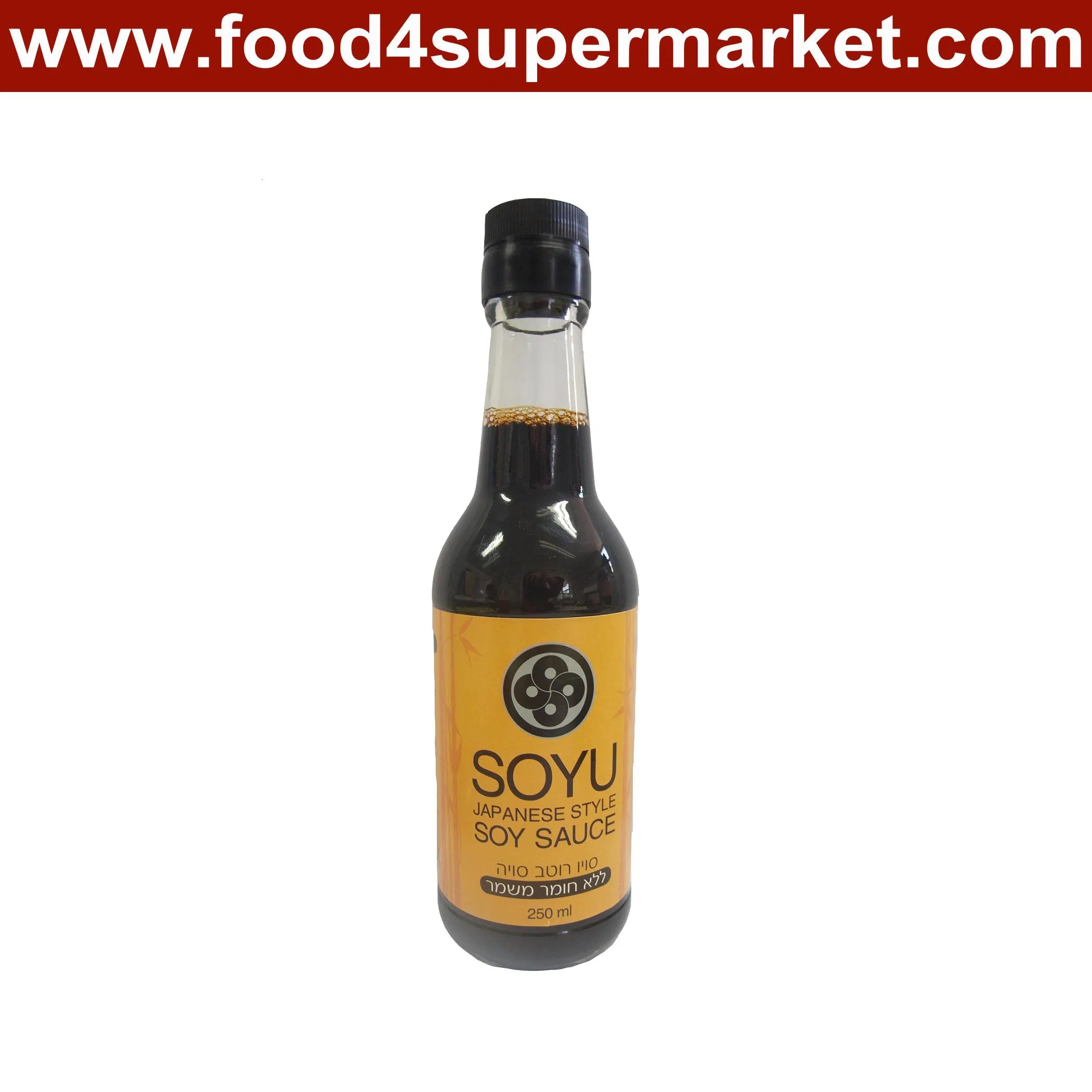 Naturally Brewed Japanese Soy Sauce in Glass and Pet Bottle