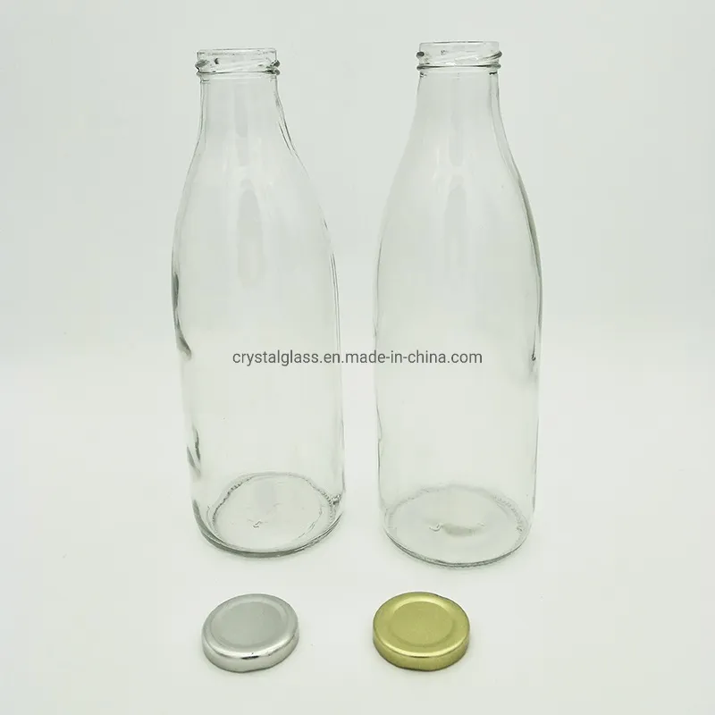Milk Glass Bottle 3
