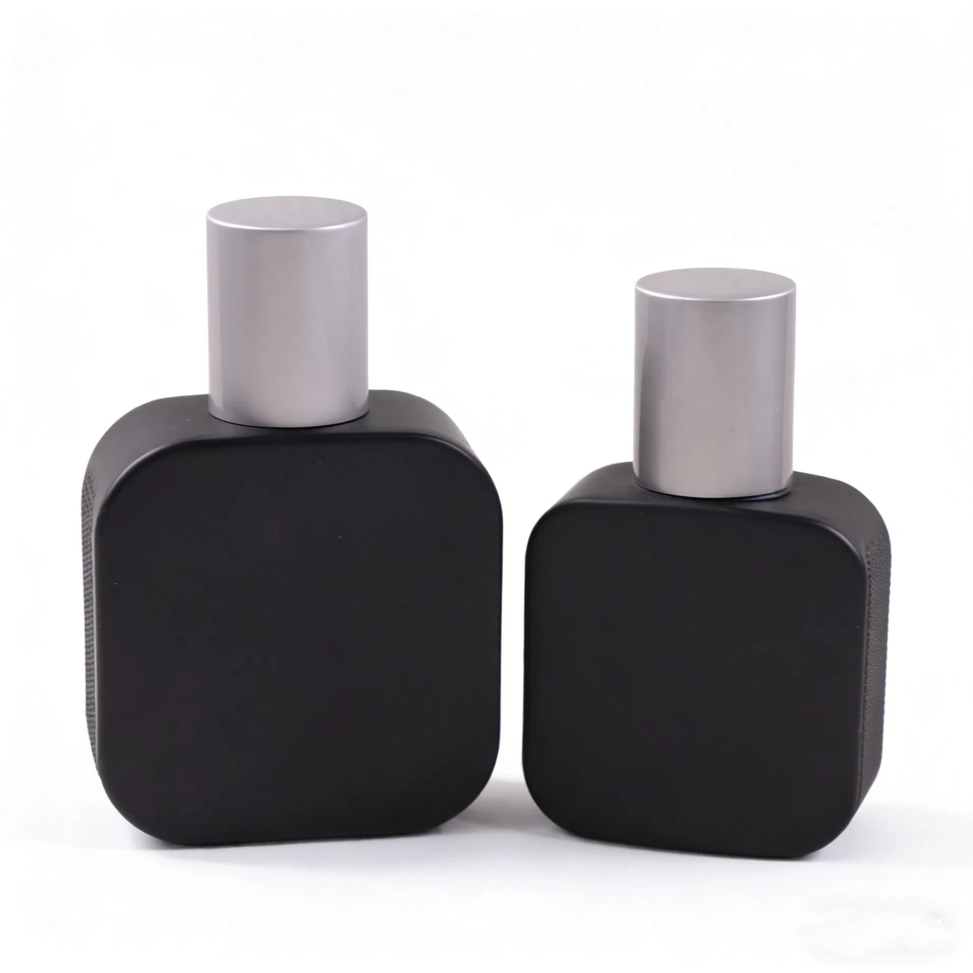 Factory Selling Bottle Perfume Packaging 30ml 50ml Perfume Empty Bottles Clear Frosted Matte Black Glass Refillable Perfume Bottle