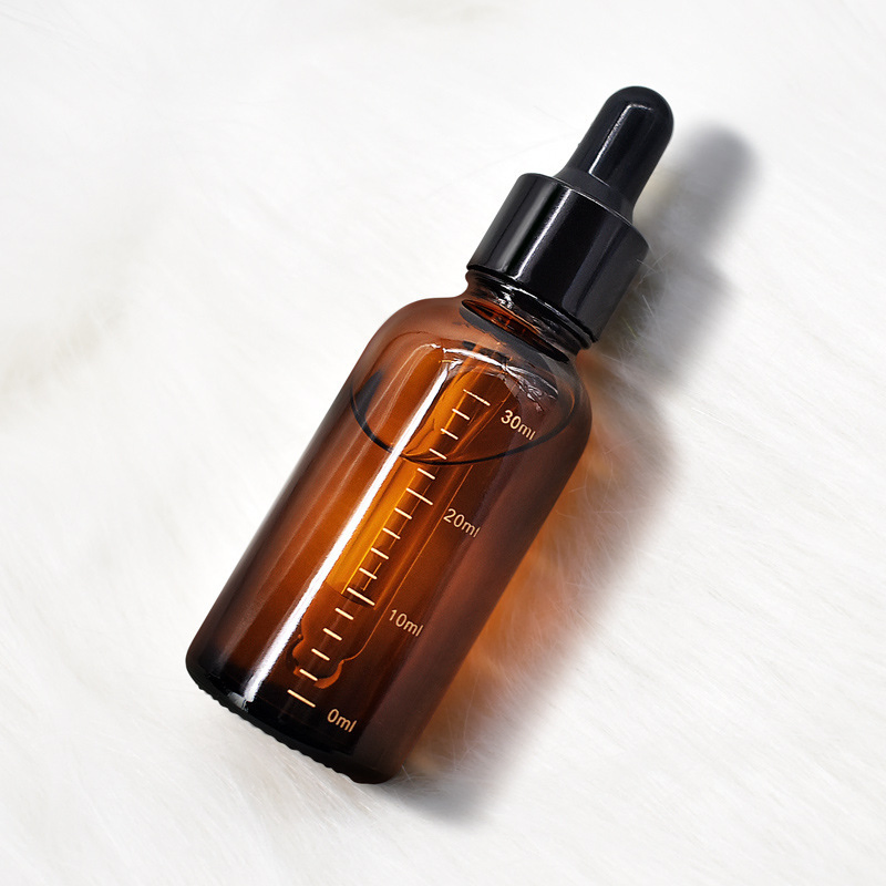 30ml Amber Color Essential Oil Dispenser Bottle Dropper Glass