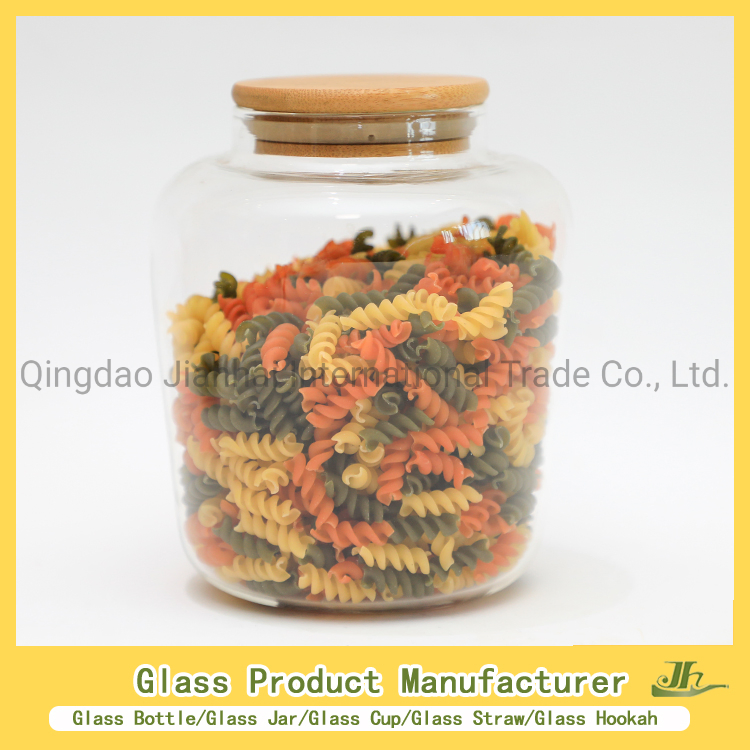 500ml/700ml/1000ml/1200ml/2000ml Honey/Jam/Pickles/Coffee/Candle/Mason/Pudding/Yogurt/Tea/Jucie Kitchen Food Storage High Borosilicate Glass Jar Manufacturer