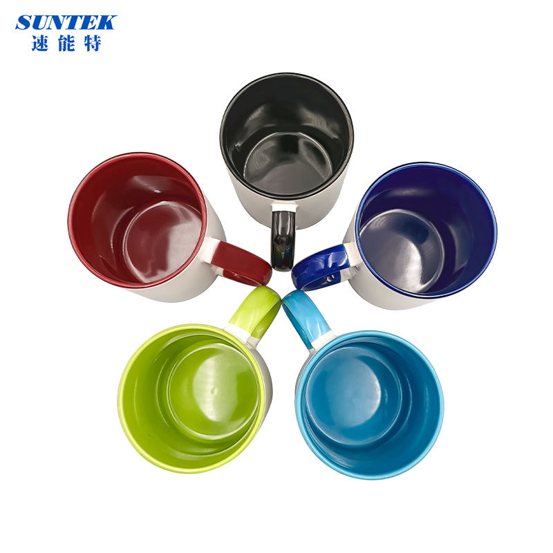 11oz White Halloween Mugs Sublimation Blank Coffee Milk Tea and Wine Cups