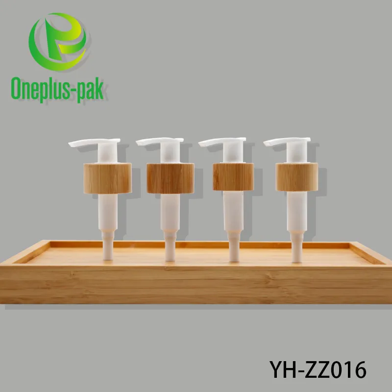 Lotion Pump Bamboo 1