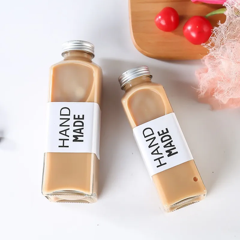 Square Glass Bottle 1