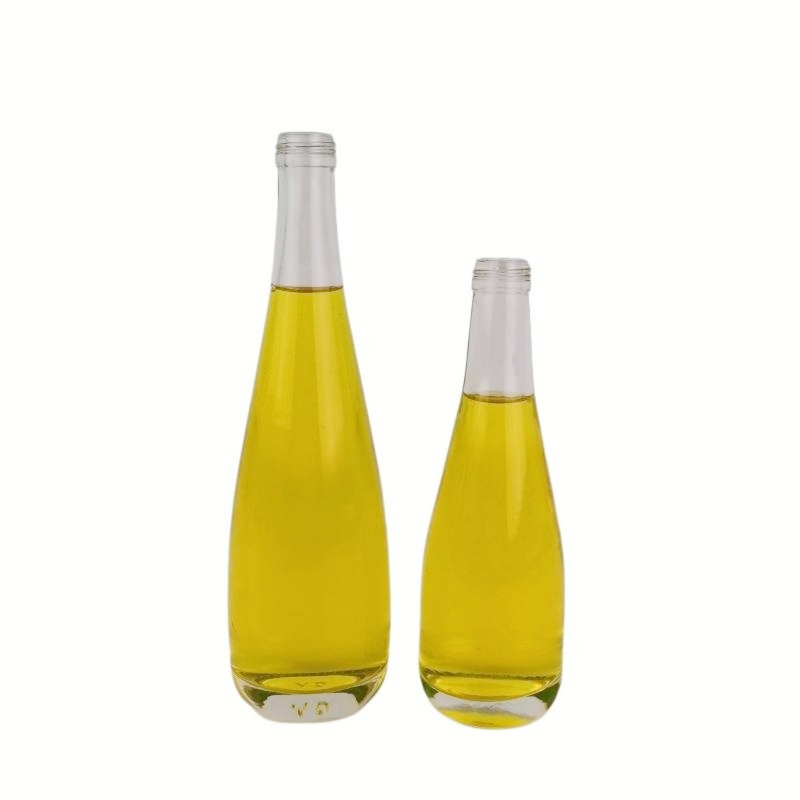 Customized Water Bottles 330ml 500ml 750ml 1000ml Glass Carbonated Drink Beverage Bottle