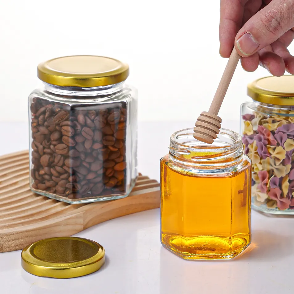 Metal Lid Glass Jar