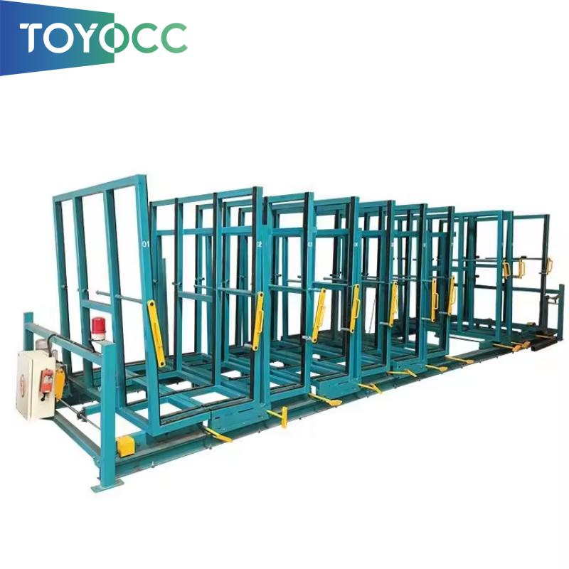 Customized Heavy Duty Glass Mobile Storage Racks /Glass Transport Storage with CE