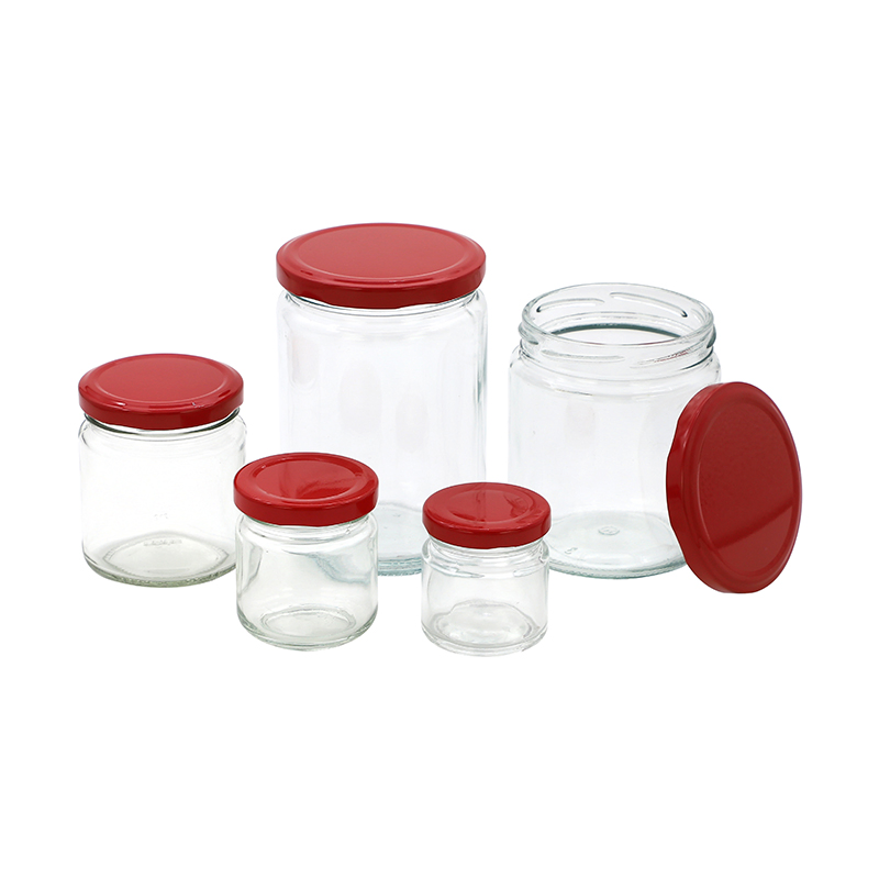 100ml 120ml 200ml 212ml 250ml 280ml 380ml 400ml 500ml 1000ml Honey Jam Spice Candle Canning Pickles Food Storage Pot Container Can Mason Metal Lid Glass Jar