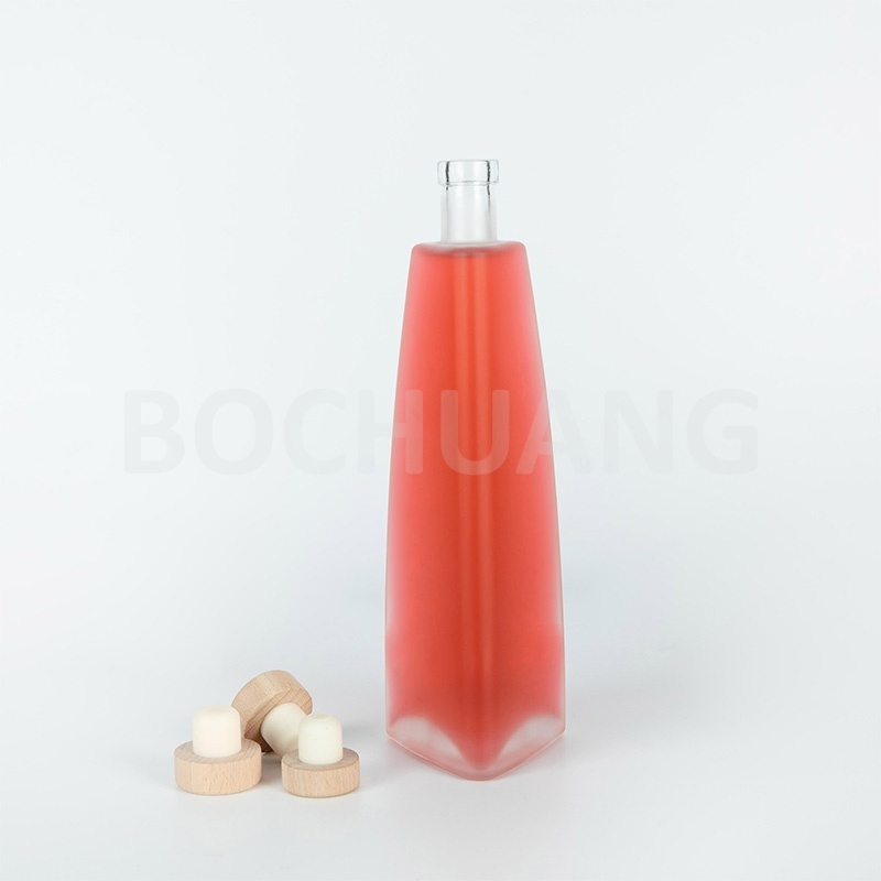 Customized Flint 250ml 330ml 375ml 500ml Food Grade Glass Drinking Water Bottle for Beverage Juice Soda