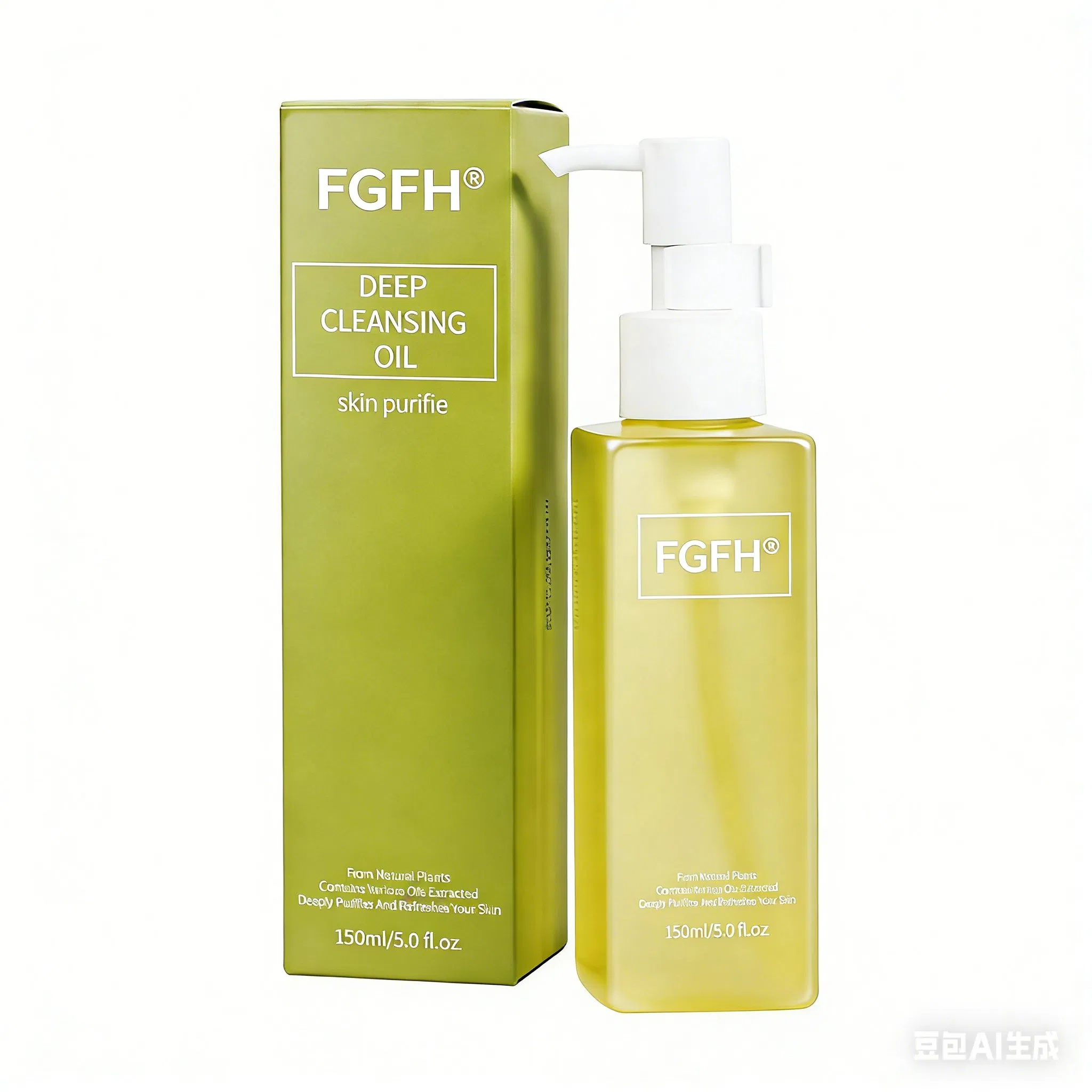 Organic Face Clean Pores Deep Cleansing Oil for Facial Cleaning