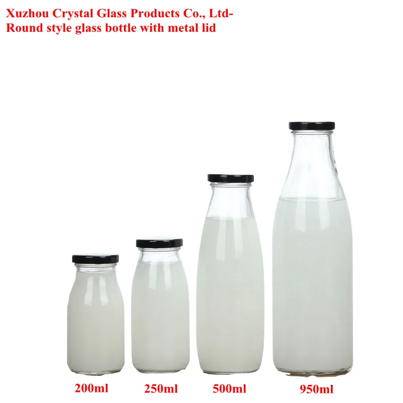 Milk Glass Bottle 1
