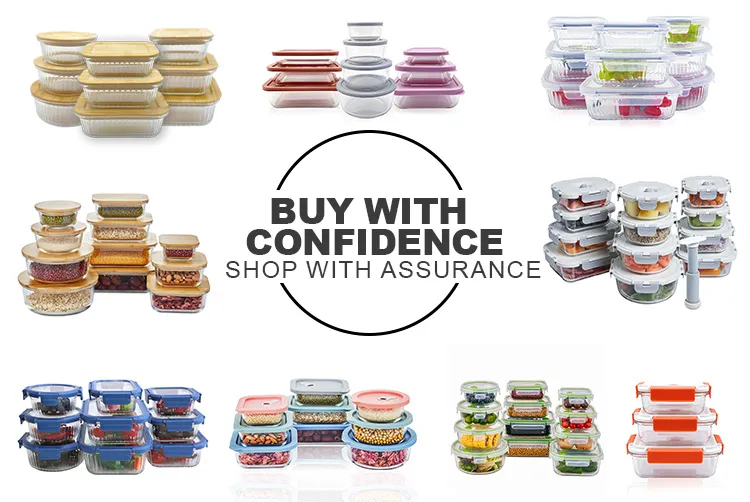 Assorted Glass Containers