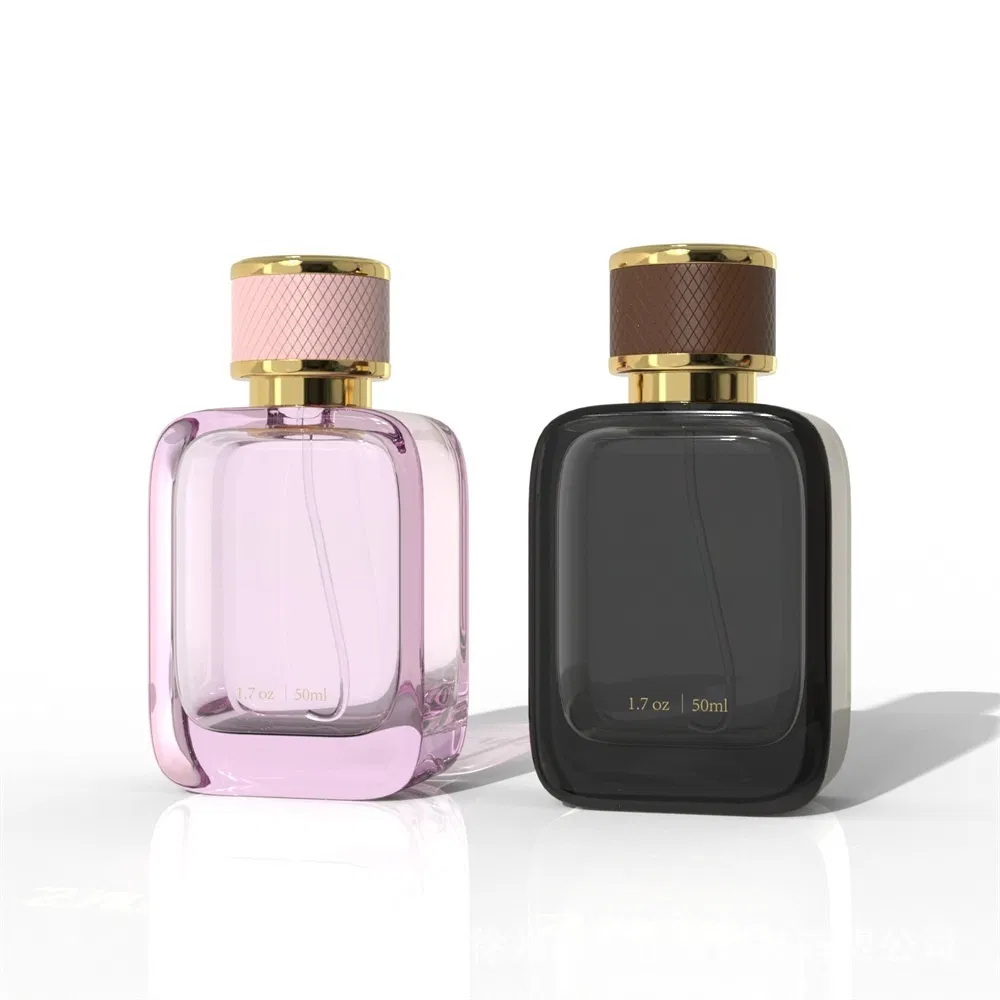 Custom Design Wholesale Luxury Perfume Bottle 50ml 100ml Bulk Empty Fragrance Spray Glass Perfume Bottles with Box Packaging