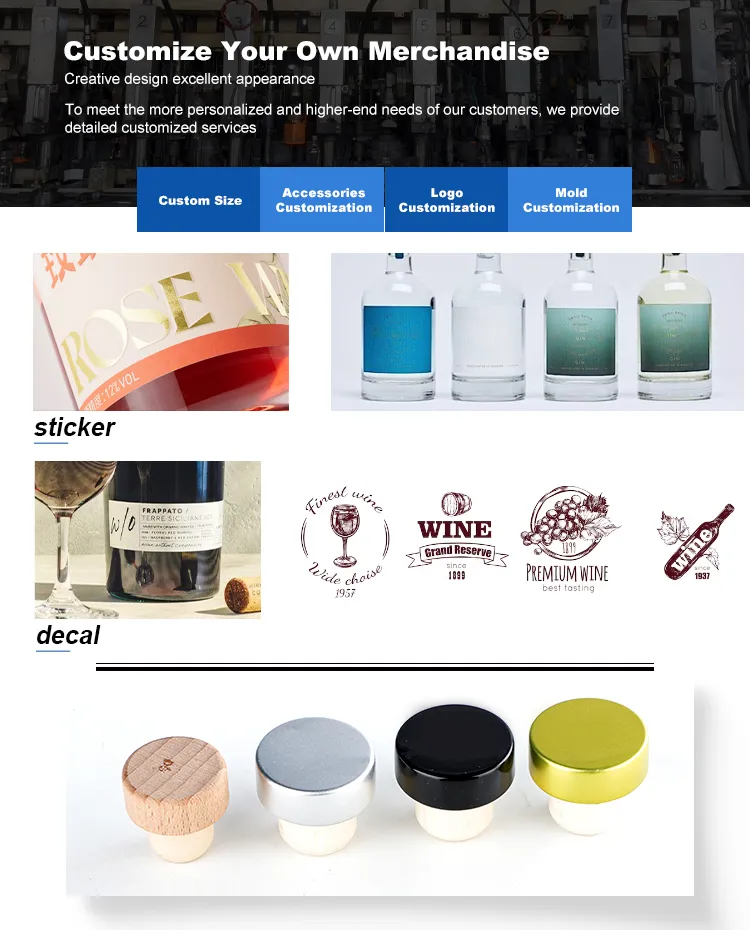 Liquor Bottle Specification