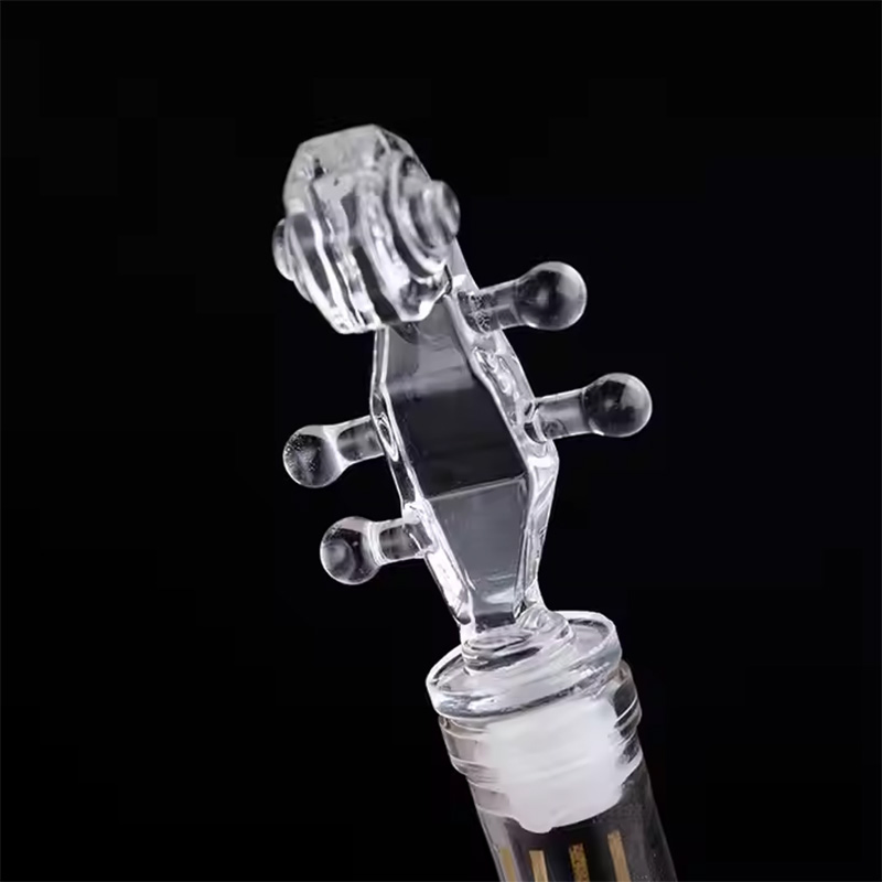 Artistic Violin Design Glass Wine - Handcrafted for Home Bar &amp; Restaurant Use