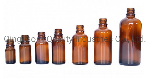 5ml/10ml/15ml/20ml/30ml/50ml/100ml Amber/Clear/Green/Blue Essential Oil Glass Bottle