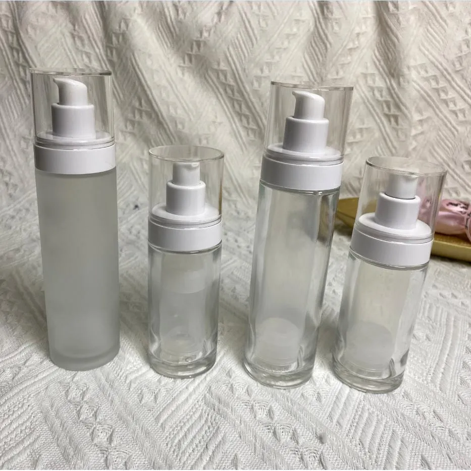 Glass Airless Pump Bottle 3