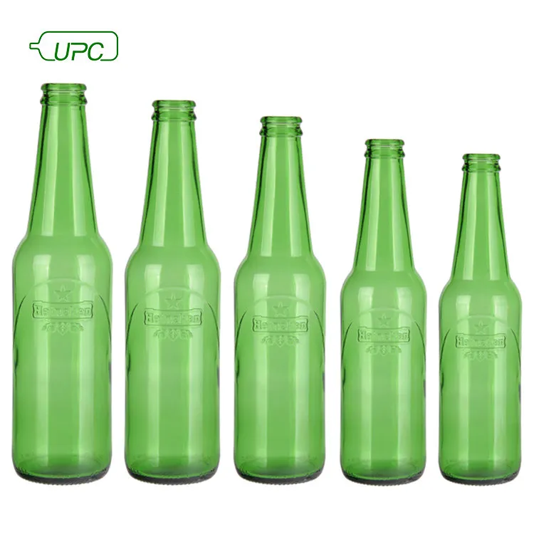 Green Beer Glass Bottle 3