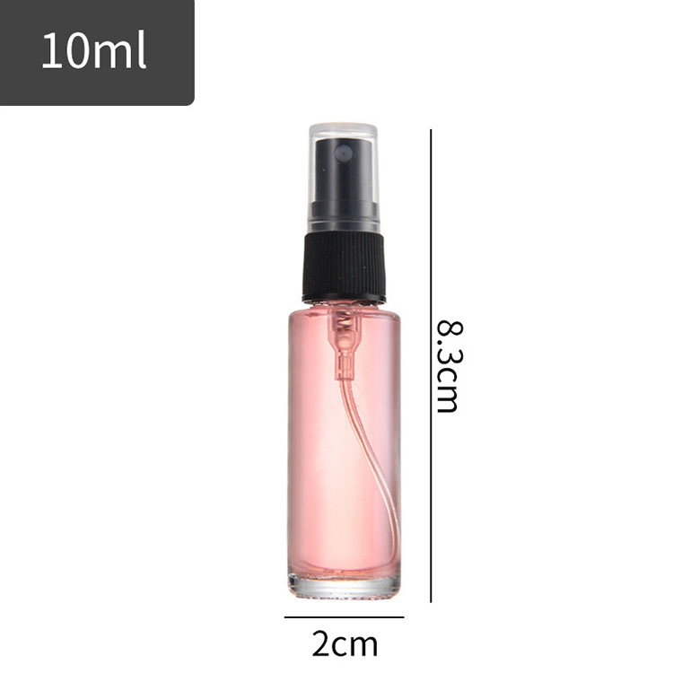 Free Sample Wholesale 30ml 50ml 100ml Clear Square Custom Spray Refillable Luxury Empty Glass