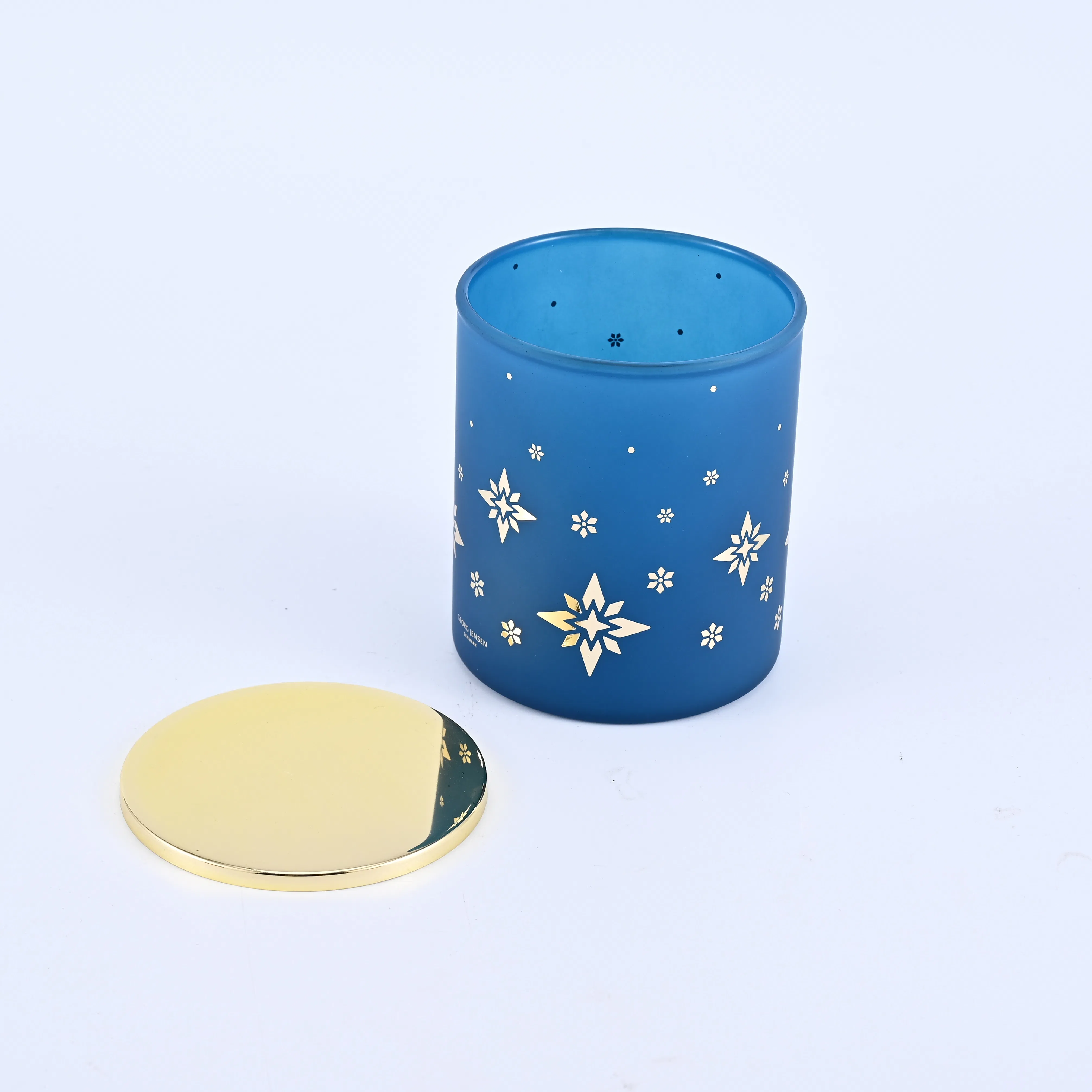 Clear Glass Candle Jar with High Transparency for Beautiful Displays