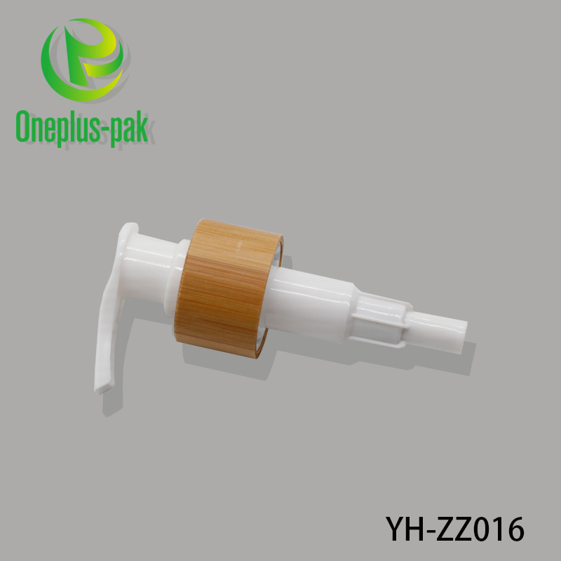 20mm 24mm 28mm Lotion Pump with Bamboo Closure