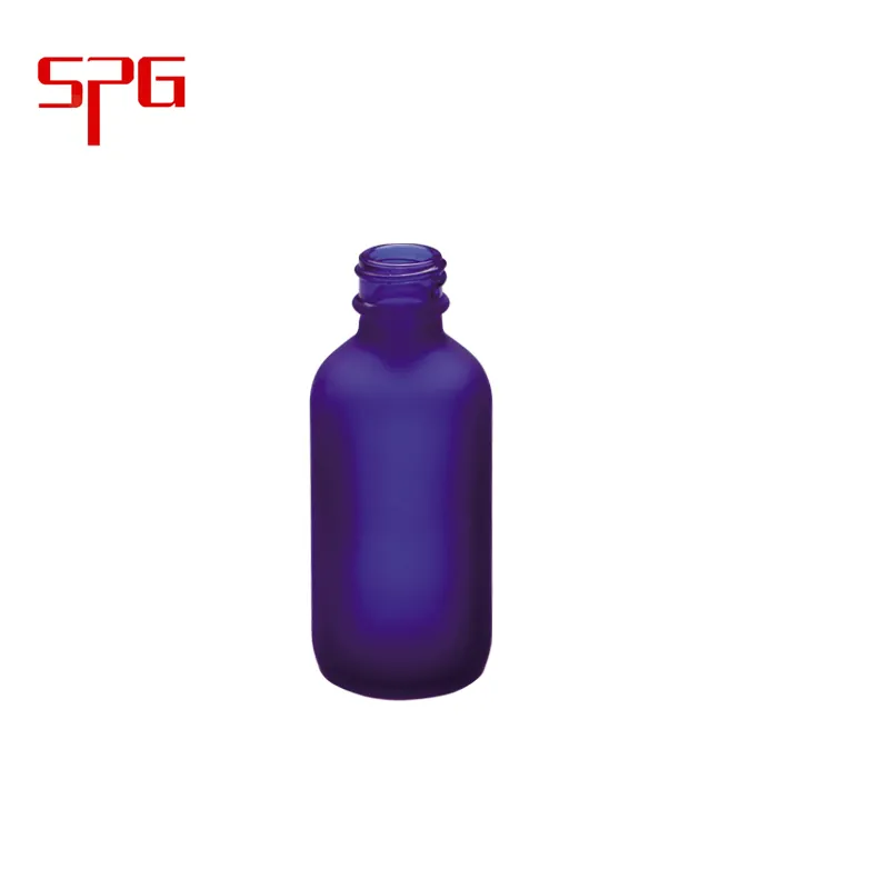 Cobalt Blue Glass Bottle