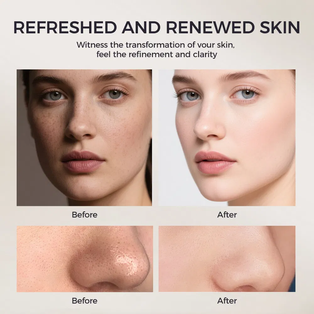 Ampoule Serum Brightens and Evens Skin Tone Smooths Rough Texture Glass Serum