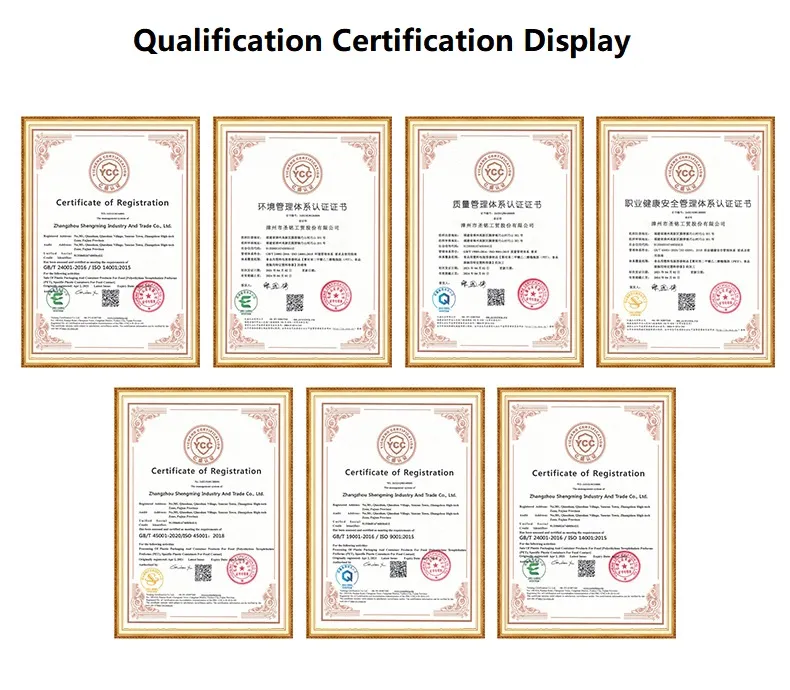Certifications
