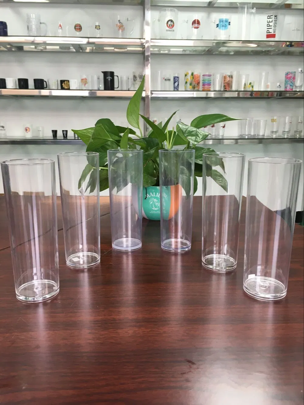 330ml Creative Water Glass PS Glass PC PP Clear Juice Cup Plastic Milk Cup Acrylic Wine Cup