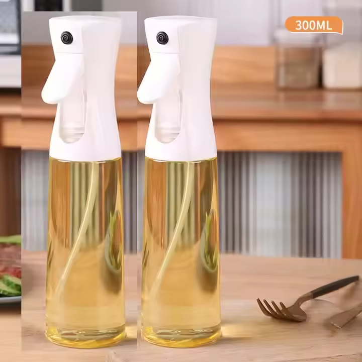 2025 Food-Grade Oil Bottle Household Kitchen Glass Spray Atomization Non-Hanging Oil Bottle for Party Occasion