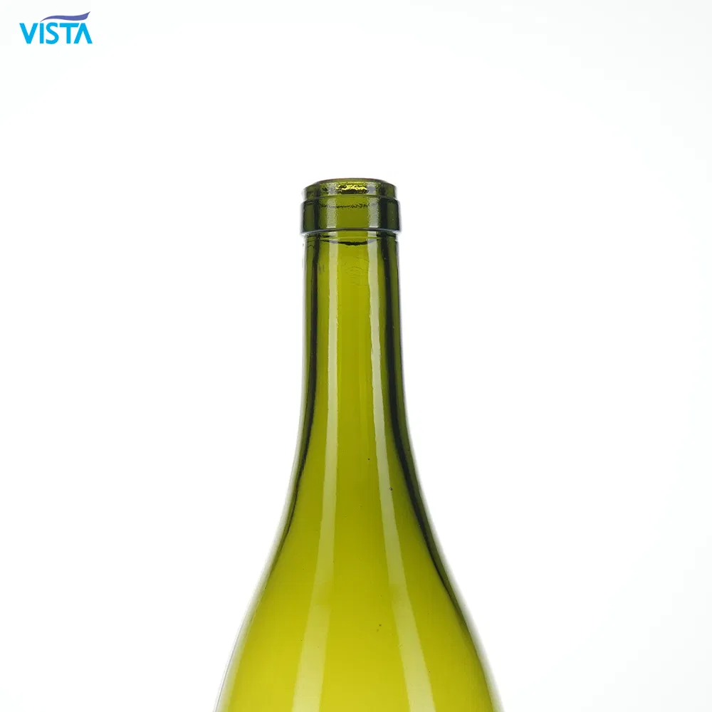 Factory Wholesale 750ml 750cl Olive Green Glass Wine Bottle Can Print Brown Dry Red Dark Green Red Wine Bottle