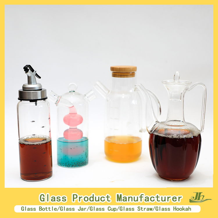 100/150/200/250ml/280/300/350ml/400ml/500ml/750ml/1000ml Water/Beverage/Milk Tea/Juice/Vine/Brandy/Beer/Whisky High Borosilicate Oil Glass Bottle Manufacturer