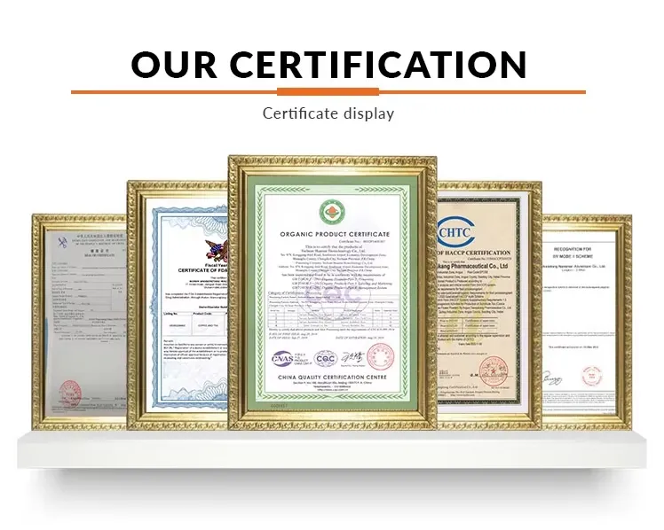 Certifications
