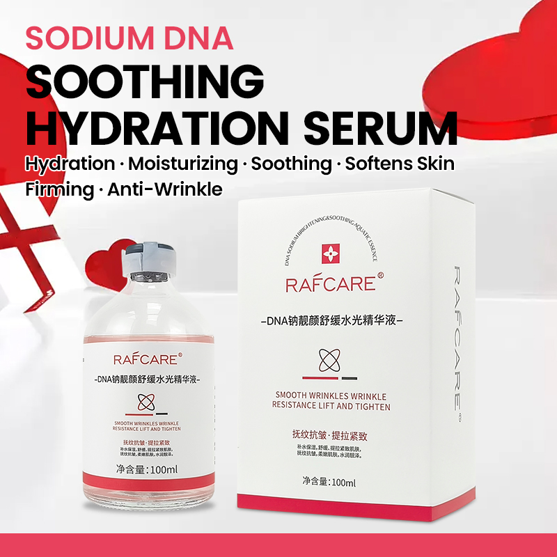 Anti-Wrinkle &amp; Soothing and Sodium DNA &amp; Hyaluronic Acid Glass Skin Face Serum