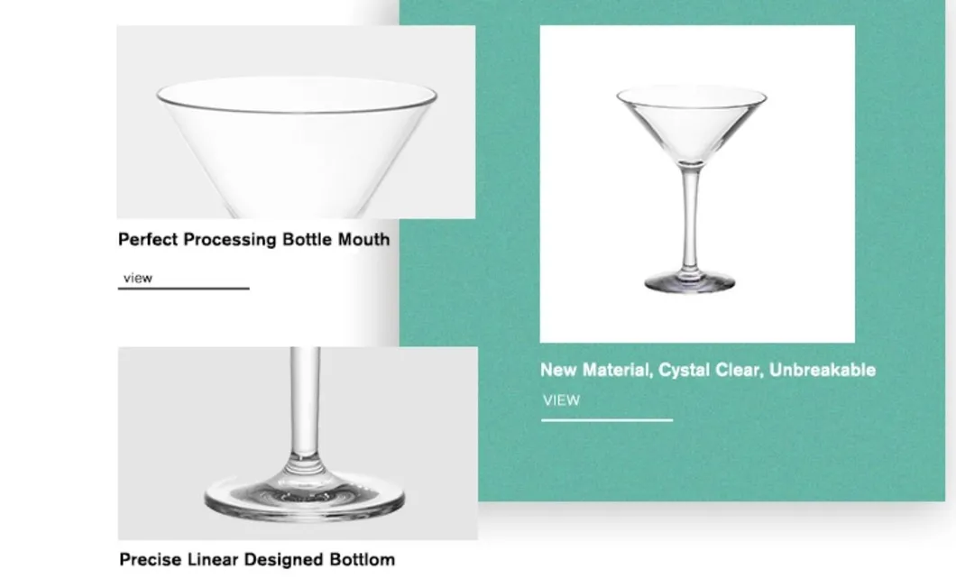 Transparent Wine Glass