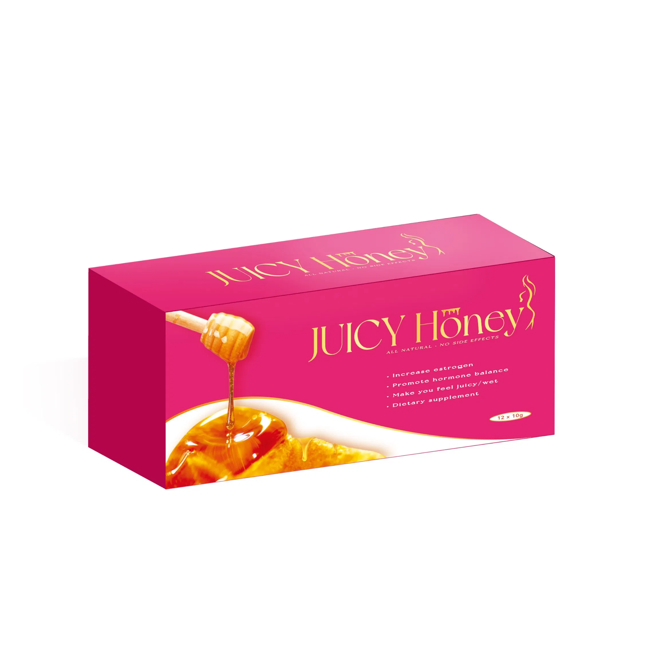 Free Sample Customized Female Libido Juicy Honey Miel Aphrodisiaquewith Good Effect