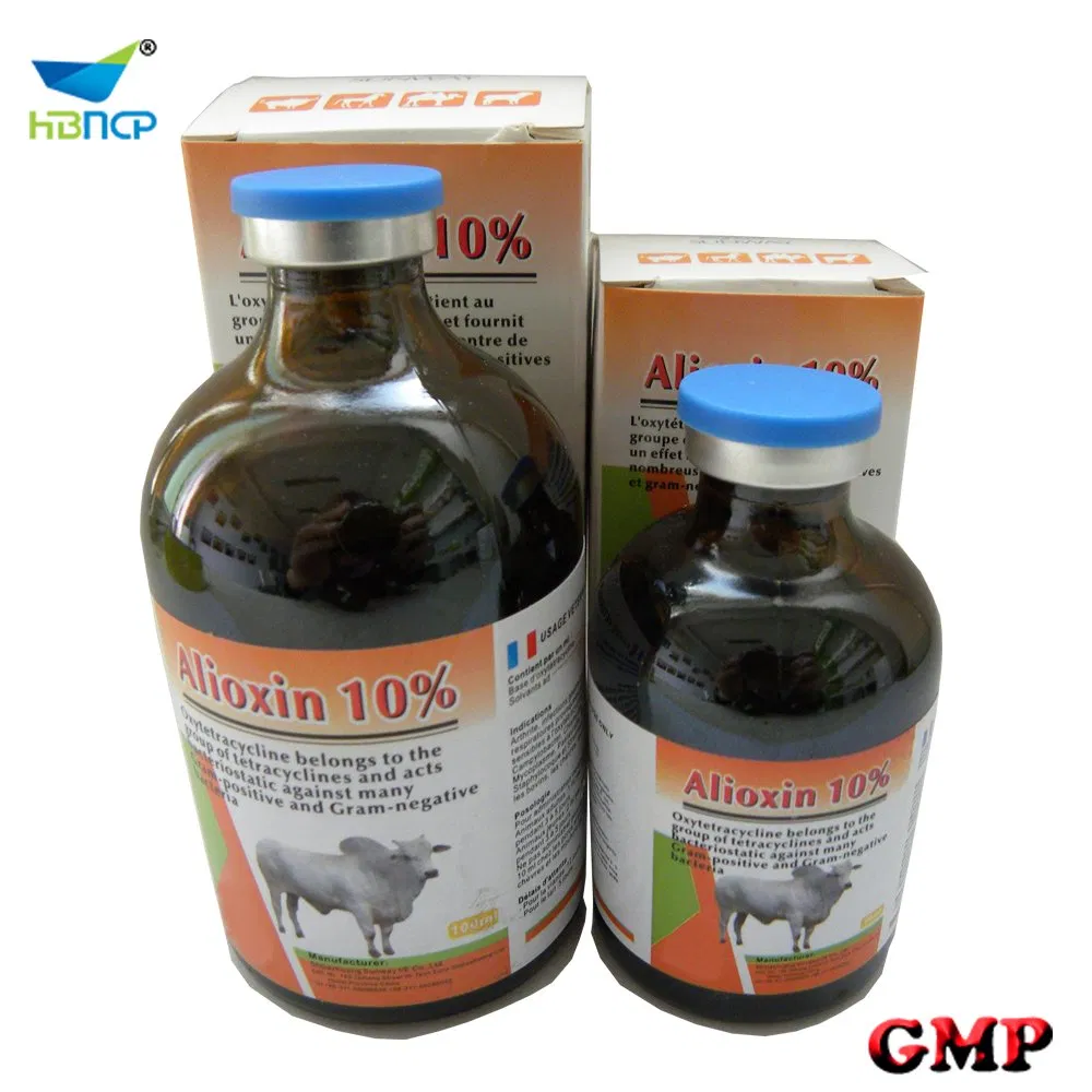 Veterinary Medicine Oxytetracycline Injection 5%, 10%, 20%, 30%