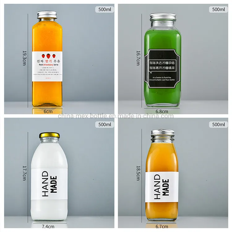 Glass Beverage Bottle 1