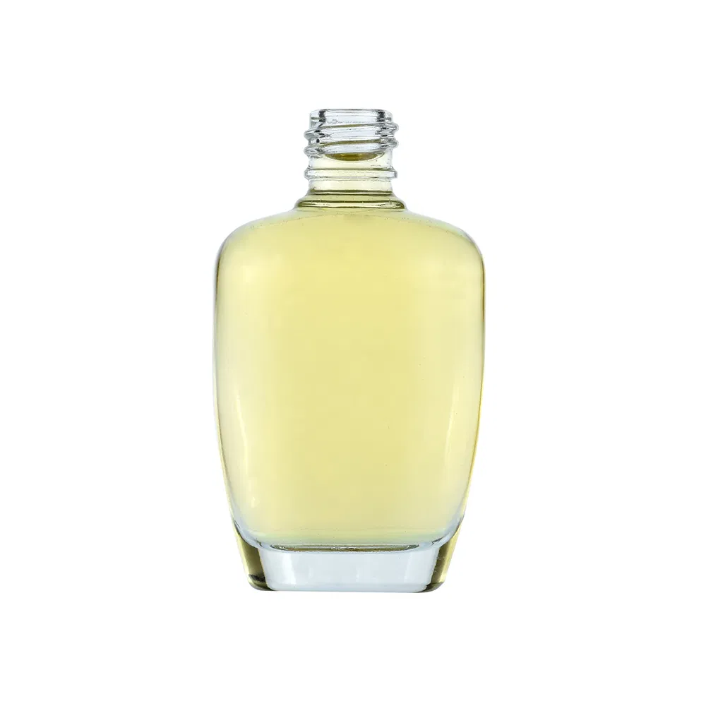 Beauty Care Square Glass Perfume Bottle with Aluminum Spray Pump