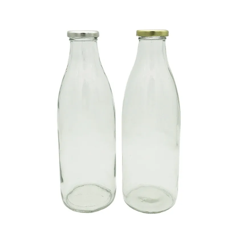 Milk Glass Bottle 2