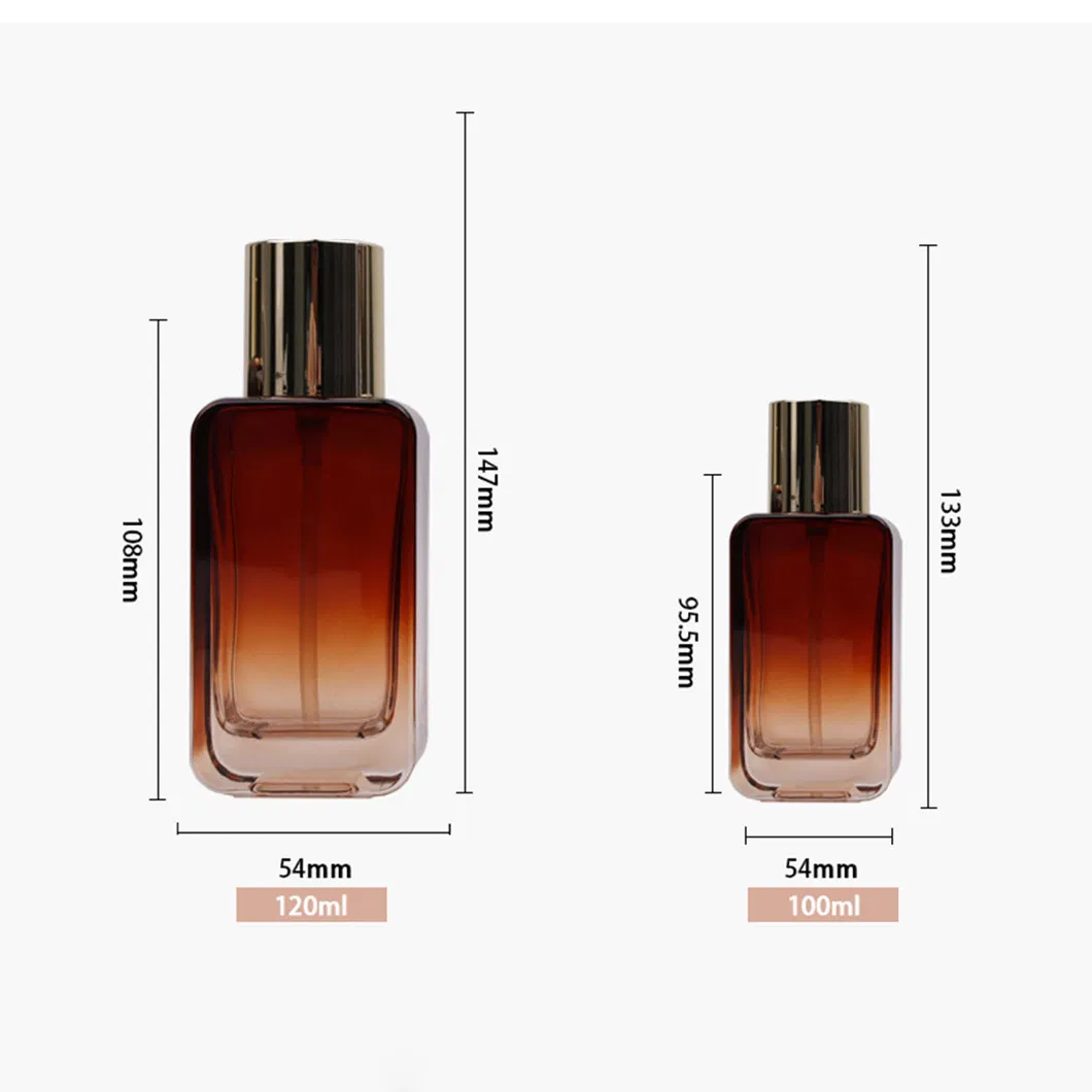 Amber Glass Lotion Bottle