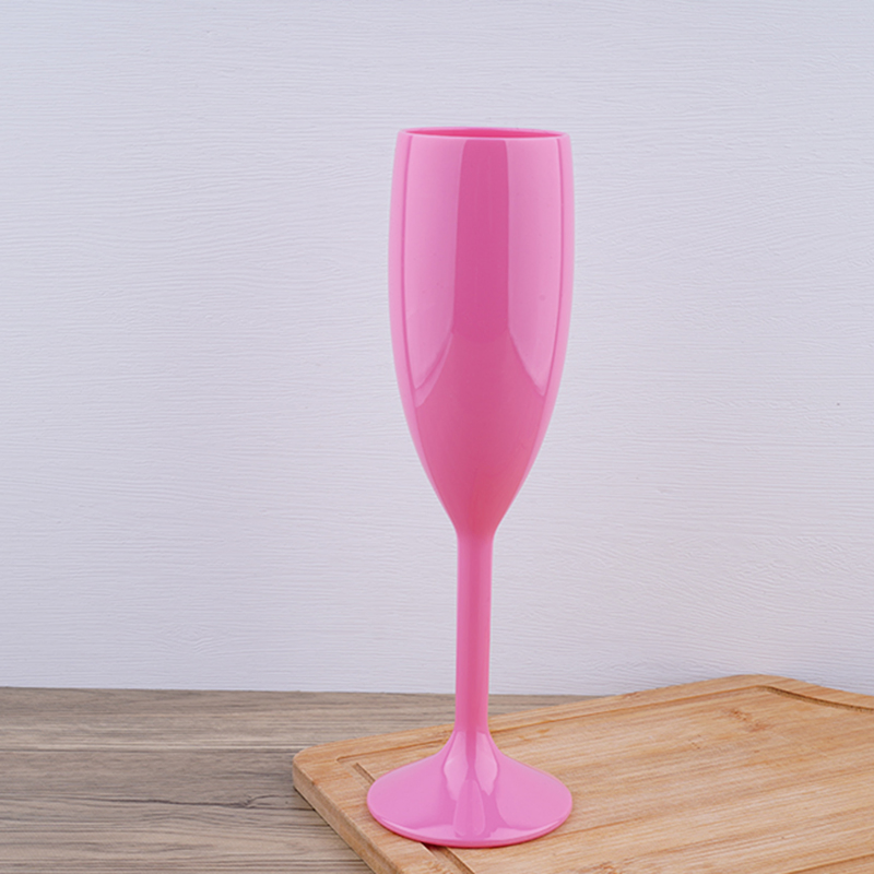 Food Grade FDA BPA Free Cheap Wholesale Plastic PC Acrylic Tritan as 170ml Champagne Cup Wine Cup