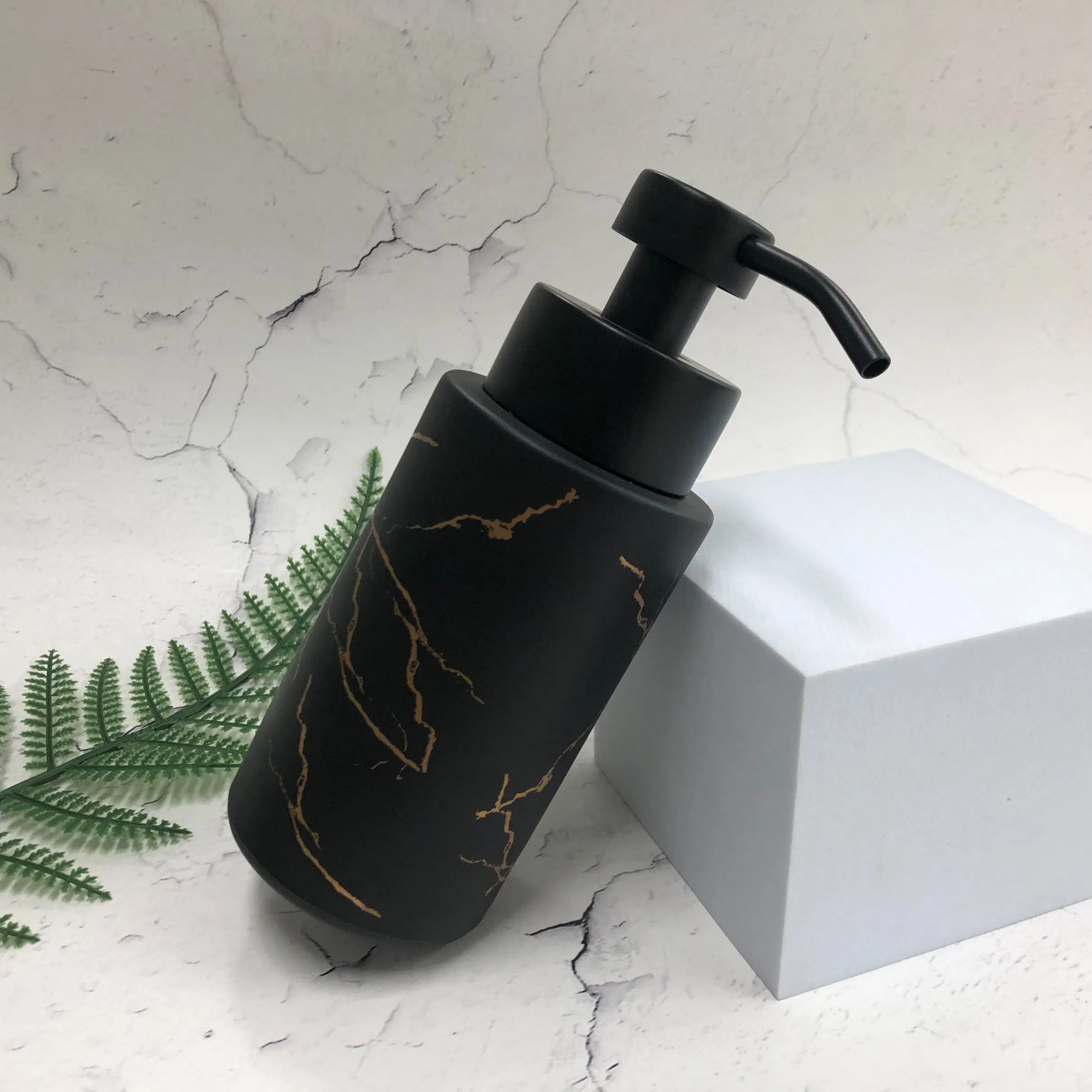 280ml Cosmetic Luxury Glass Bottle for Shampoo and Lotion