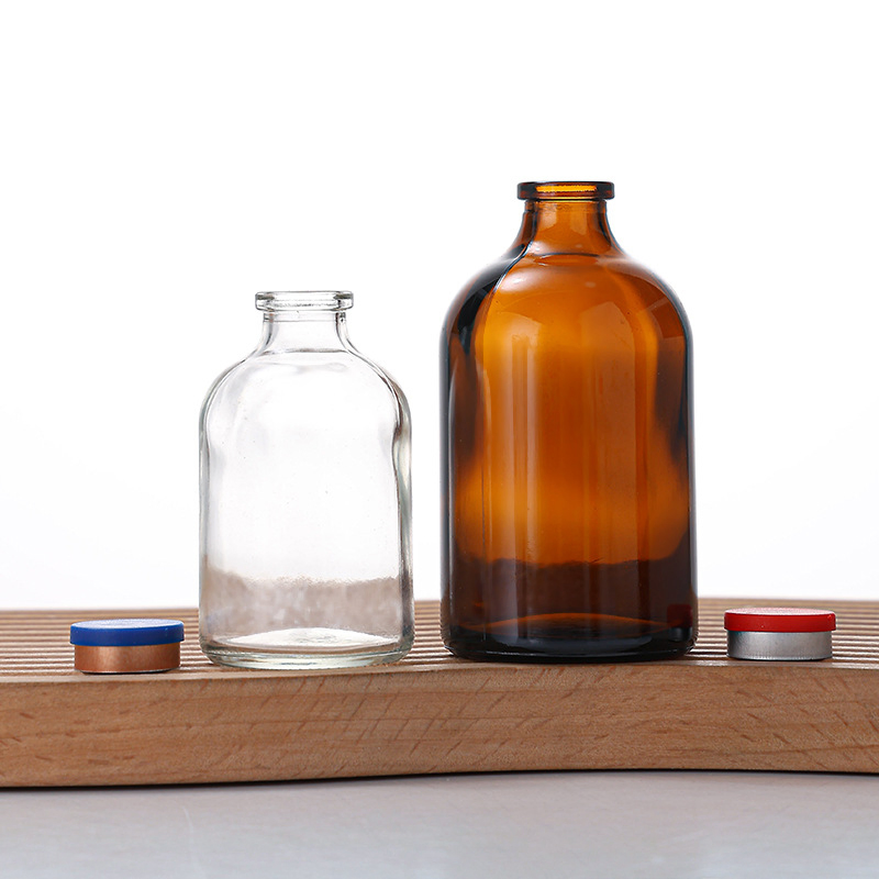 20ml Clear Moulded Glass Bottle for Animal Pet Veterinary Drug Medicine Injection