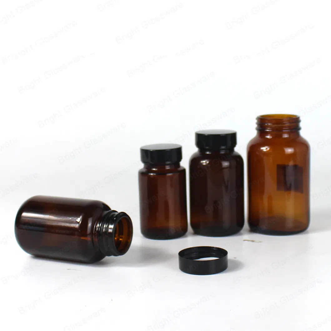 Amber Reagent Bottle Display 4