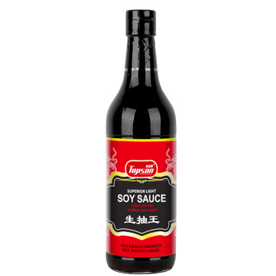 Dark Soy Sauce 500ml in Glass Bottle Naturally Brewed