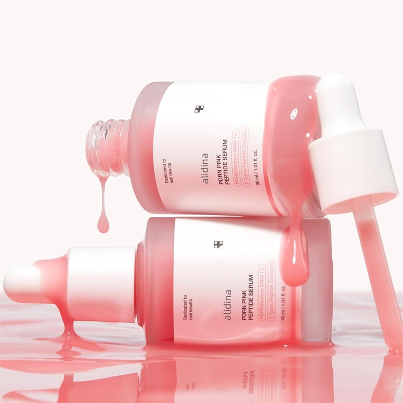 G Pdrn Pink Glass Glow Serum for Moisturizer Soothing Firming Uneven Skin Tone Rose Pdrn Peptide Niacinamide Korean Skin Care